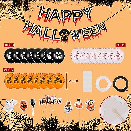 Set di decorazioni per Halloween 37 prodotti