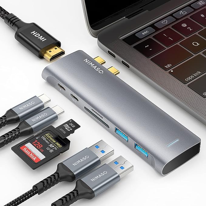 USB C hub, Nimaso