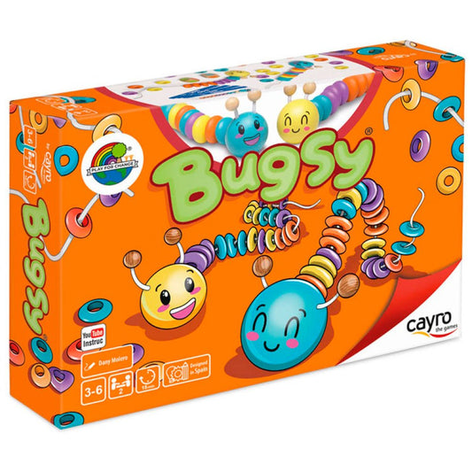 Educational game Bugsy, made of wood, for children 3+, Cayro