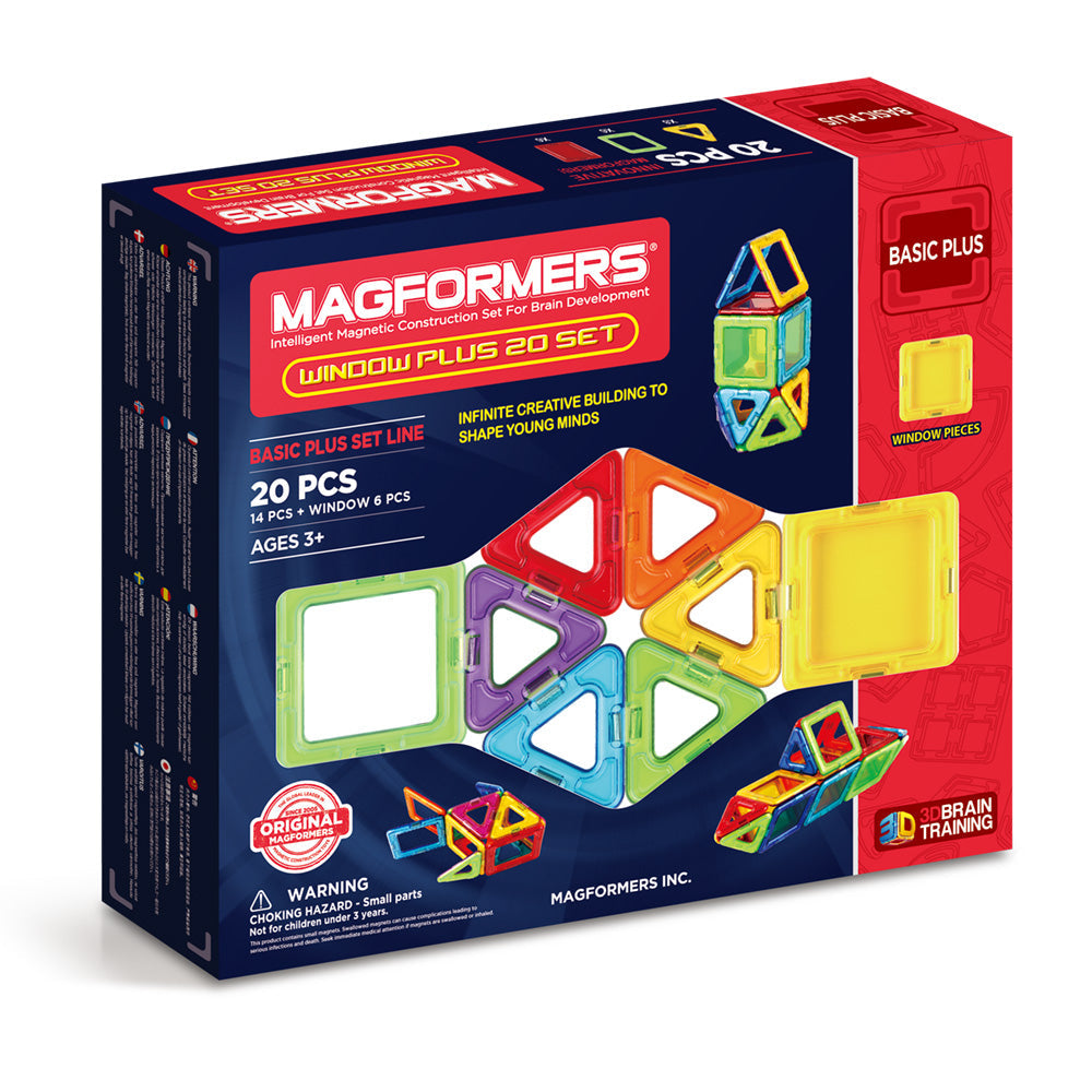 Магнитна конструкторска игра Magformers - 20 бр