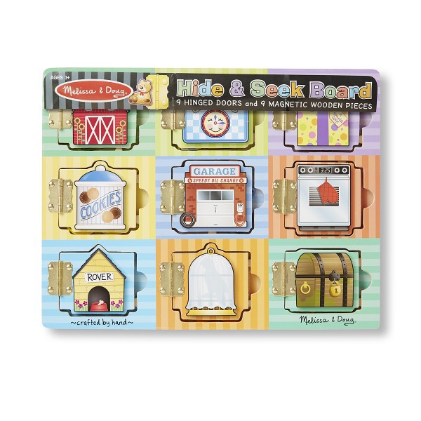 Melissa and Doug magnetic hide and seek game