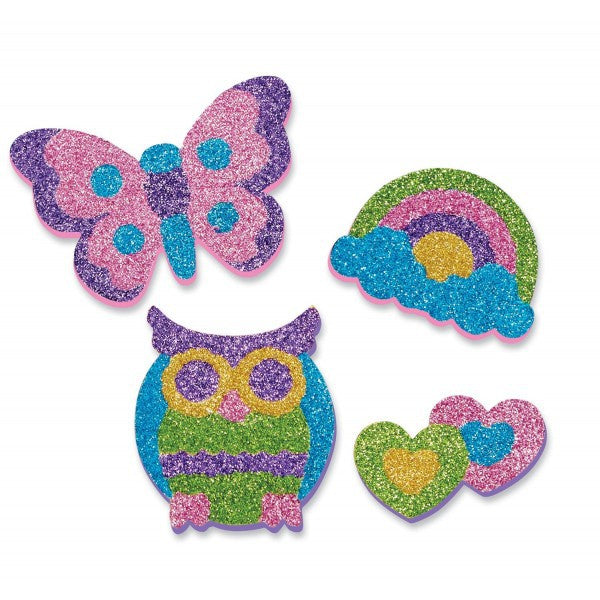 Set creativo di adesivi con glitter Amicizia - Melissa e Doug