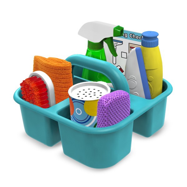 Toy cleaning set