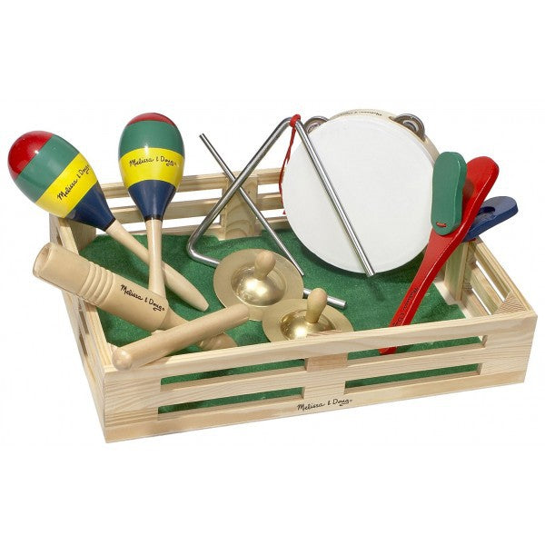 Set di strumenti musicali in legno