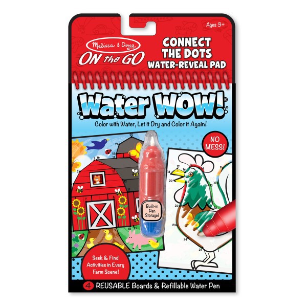 Magic Water Connect the Dots Melissa and Doug notebook