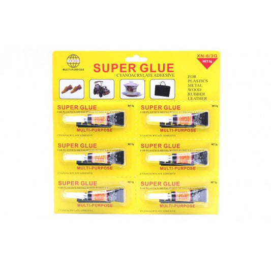 SUPER GLUE 6 PCS A05335