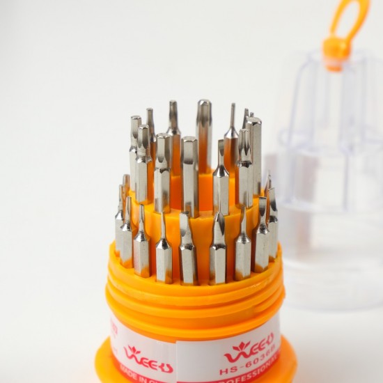 SCREWDRIVER SET 31 PCS A13655