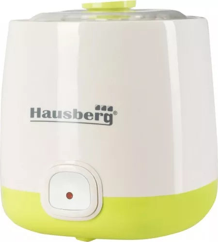 Yogurtiera Hausberg HB-2190 1L 20W Bianco Verde