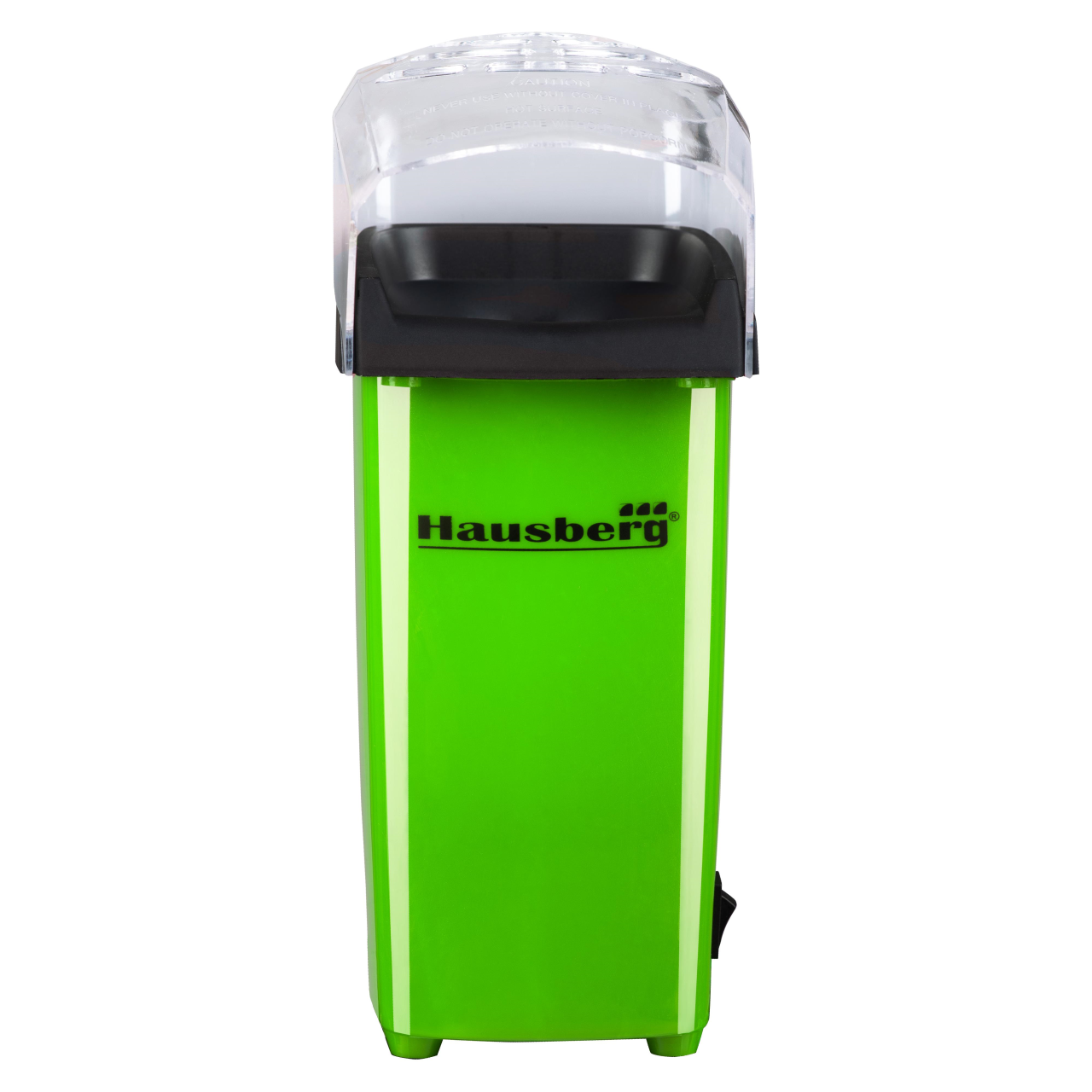 Máquina de palomitas, Hausberg HB910VR 1200 w, chorro de aire caliente, premium, verde