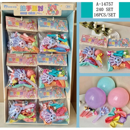 SET PARTY 16 PCS A14757