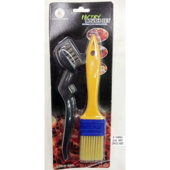 BRUSH SET + GRILL BRUSH A14841