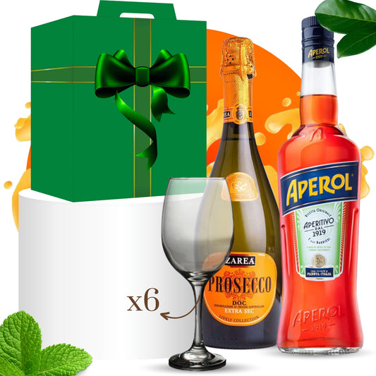 Set Completo - "Cocktail Regalo" Aperol Spritz, 1 pz