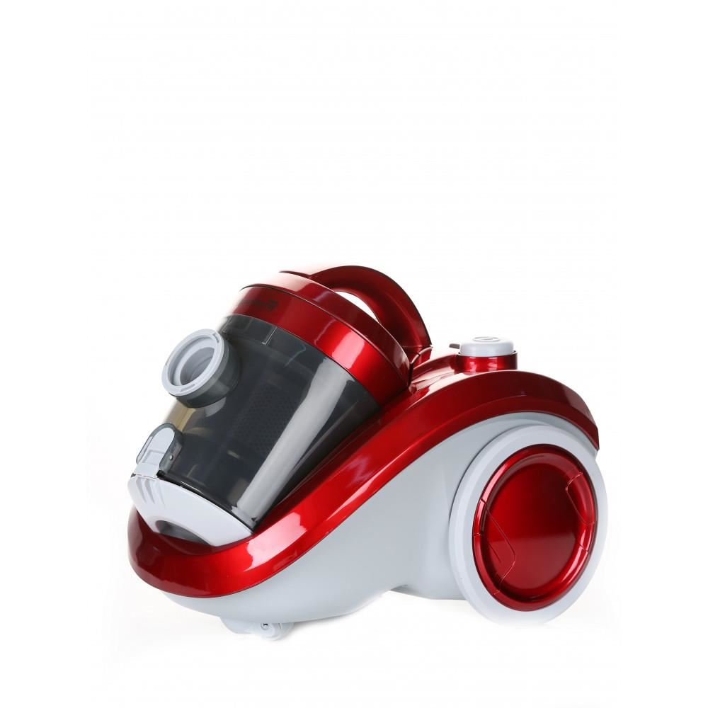 Aspiradora sin bolsa Hausberg HB 2030RS, 1200 W, 1,5 L, Rojo