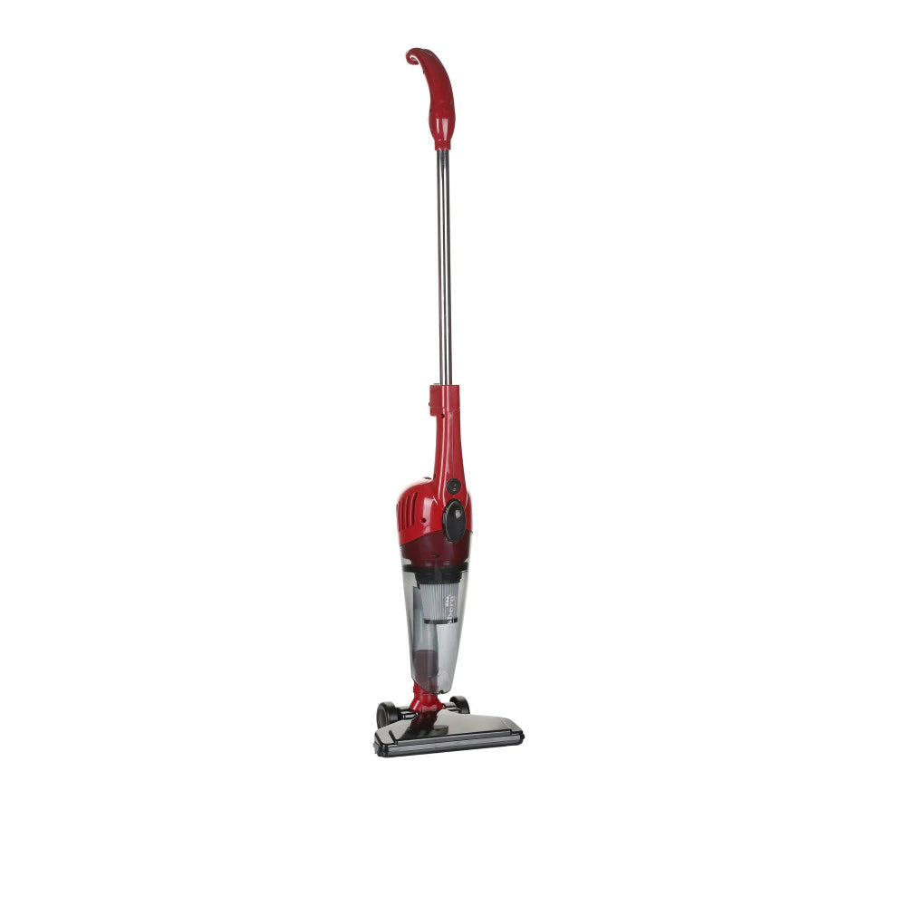 Vertical vacuum cleaner Hausberg HB-2025RS, Power 600W, Bagless, Dust container 0.5L, red