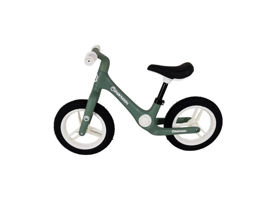 Balance bike, pedálok nélkül, zöld színben