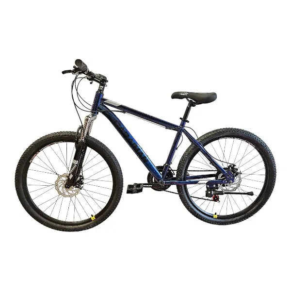 Bicicleta CARAIMAN, 24MLD, Camaleón Azul-Púrpura, 24 Pulgadas, Cuadro de Acero, Frenos de Disco, 21 Velocidades