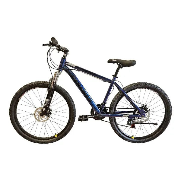 Bicicleta CARAIMAN, 24MLD, Camaleón Azul-Púrpura, 24 Pulgadas, Cuadro de Acero, Frenos de Disco, 21 Velocidades