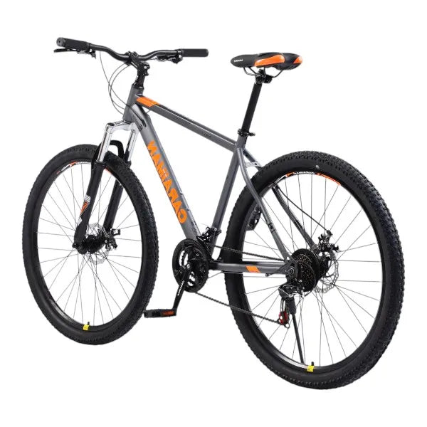 Bicicleta CARAIMAN, 24MLD, Gris, 24 pulgadas, Cuadro de Acero, Frenos de Disco, 21 Velocidades Shimano