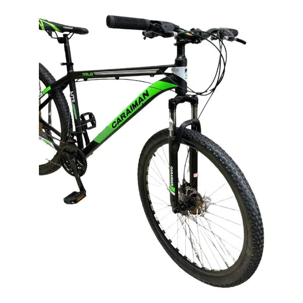 CARAIMAN 27.5A Bicycle, Green, 27.5 inch, Disc Brake, 21 Speeds, Aluminum Frame