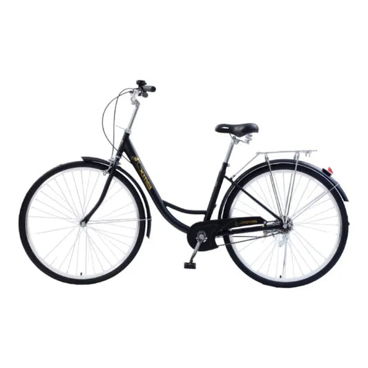 Bicicleta CARAIMAN 28G, Negra, 28 Pulgadas, Para la Ciudad