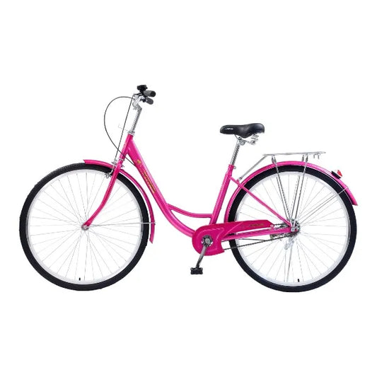 Bicicleta CARAIMAN 28G, Rosa, 28 Pulgadas, Para la Ciudad