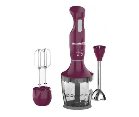 Blender 3 in 1 Hausberg HB-7706, bowl capacity 0.75 l, 600 W