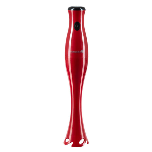 Hausberg HB-7669RS hand blender, 350 W, Stainless steel blade, Stainless steel inner shaft, Red