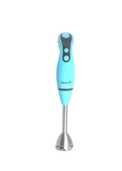 Hausberg HB-7672B hand blender, 300 W, Stainless steel blade, Stainless steel shaft, 2 speeds, Blue