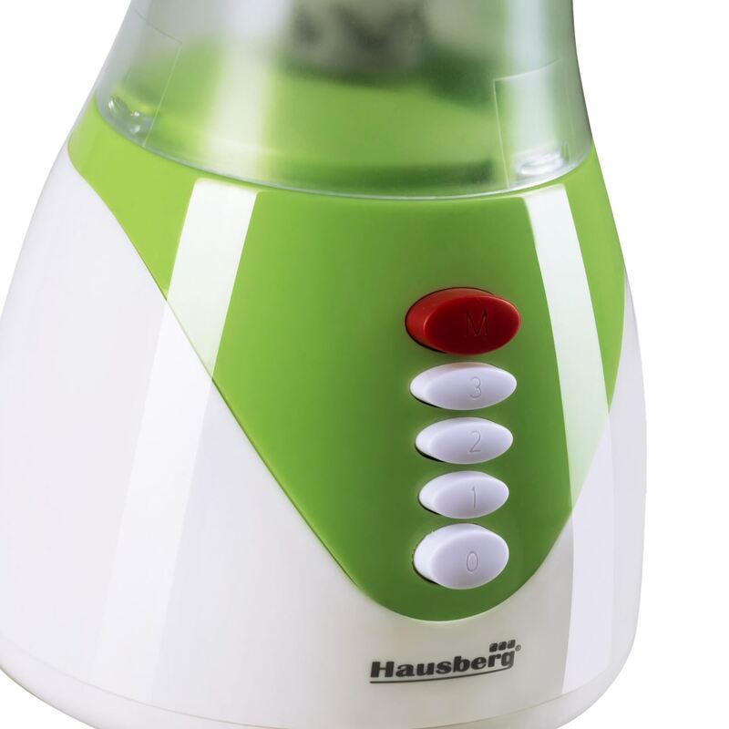 Blender 2 in 1 HB-7661, power 300W, green color