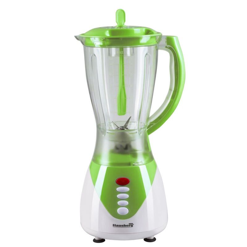 Blender 2 in 1 HB-7661, power 300W, green color