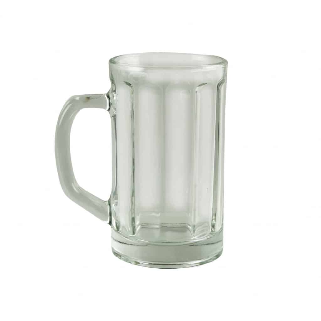 Set of 6 beer glasses, 250 ml, Transparent