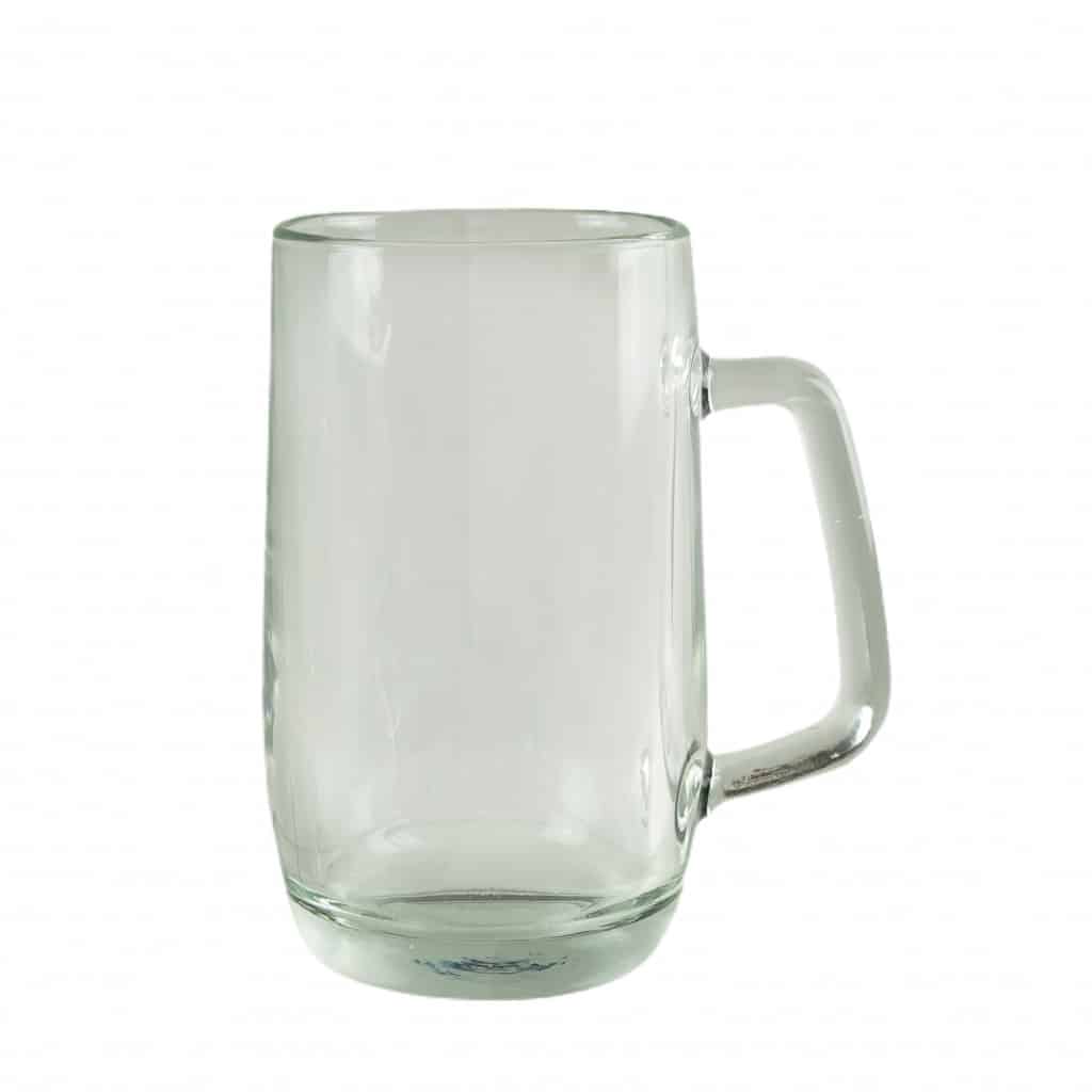 Set of 6 beer glasses 400 ml, Transparent