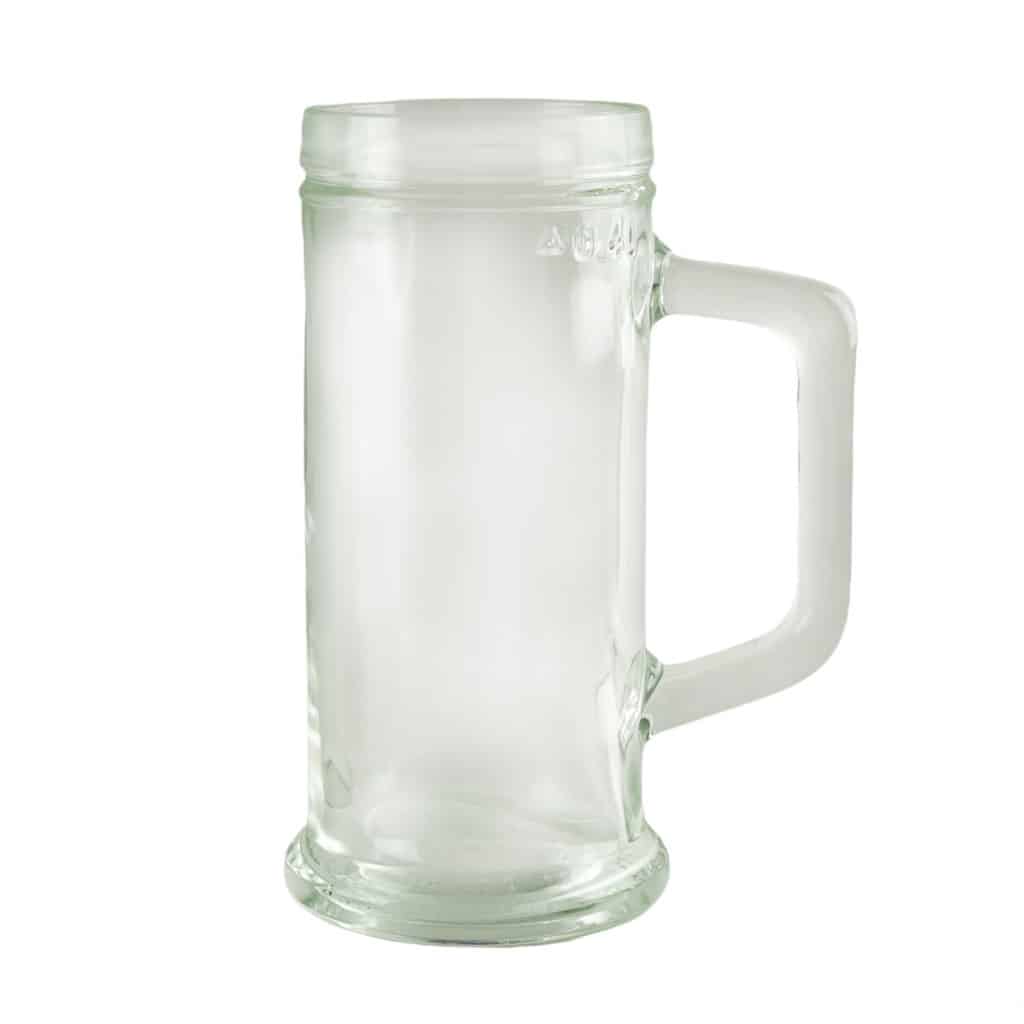 Set of 6 glasses of Pure beer, 400 ml, Transparent