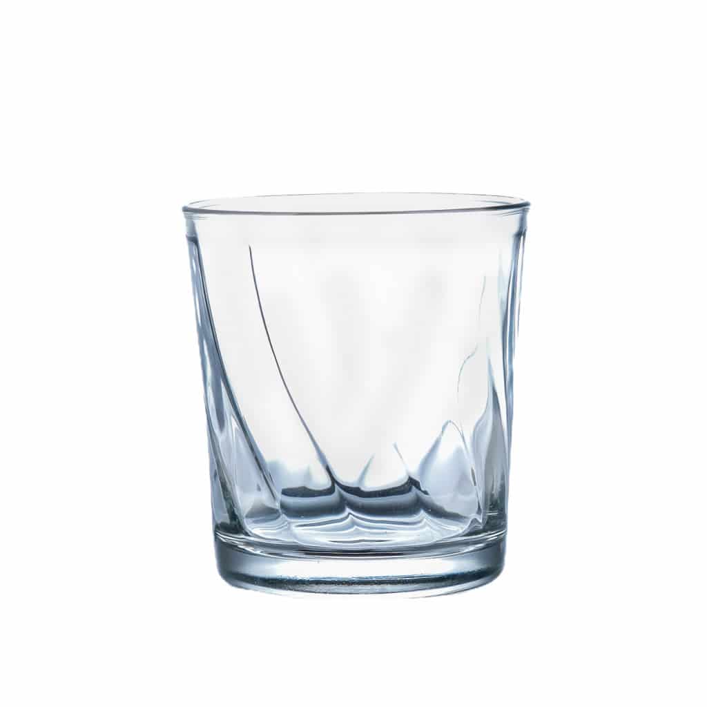 Set of 6 water glasses, Kyknos, 285 ml, Transparent