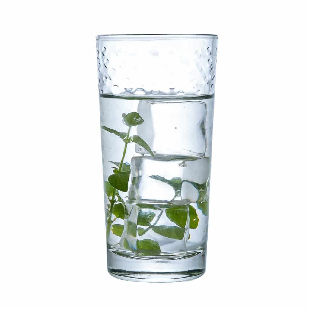 Set of 6 water glasses, Mist, 245 ml, Transparent