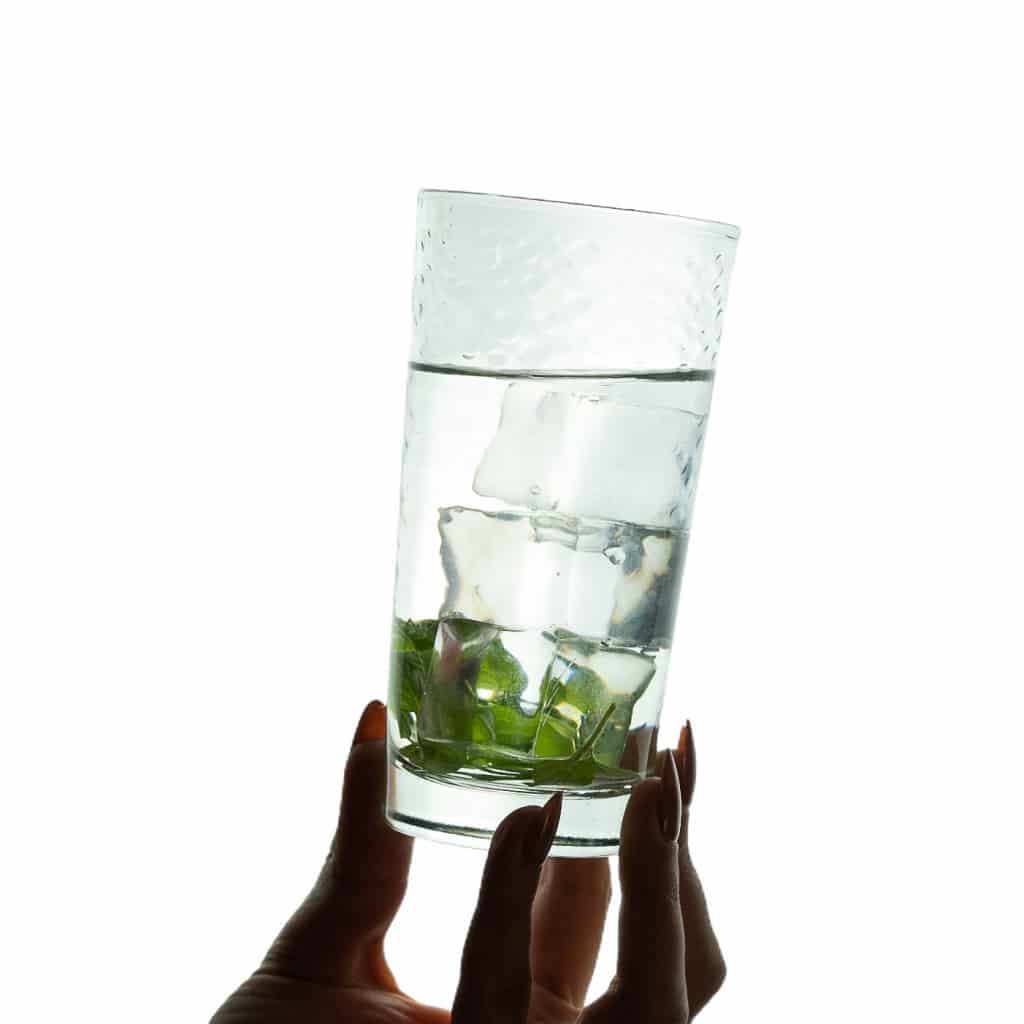 Set of 6 water glasses, Pop, 245 ml, Transparent