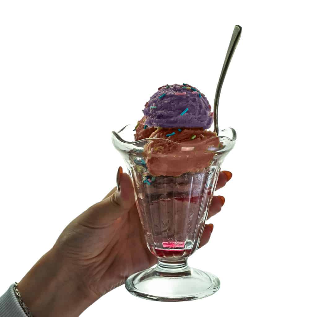 Godetevi l'indulgenza: sofisticati bicchieri da gelato set da 6, 225 ml