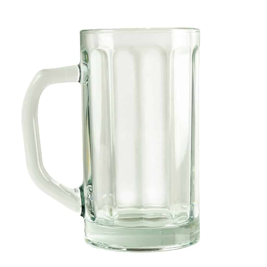 Set of 6 beer glasses 500 ml, Transparent