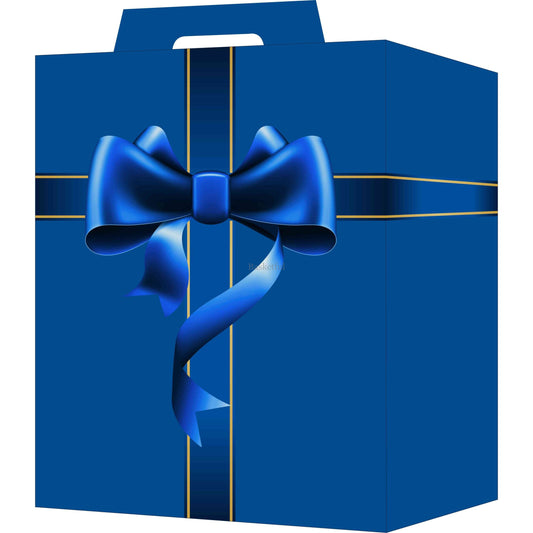 Confezione Regalo Blu Per Set Piatti 12/16/18 Pezzi