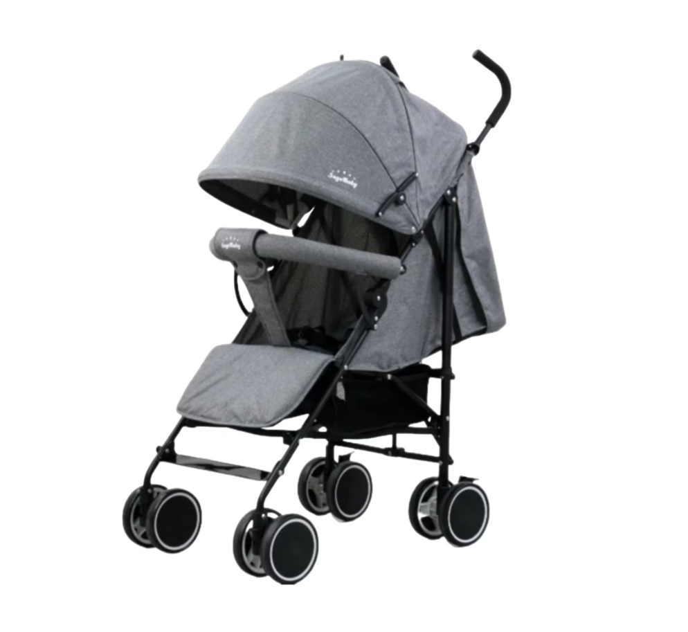 Passeggino sportivo, con posizione nanna, colore Grigio