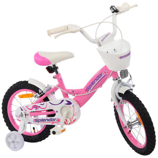 Children's bike, 18", Splendor SPL18ROZ pink/green