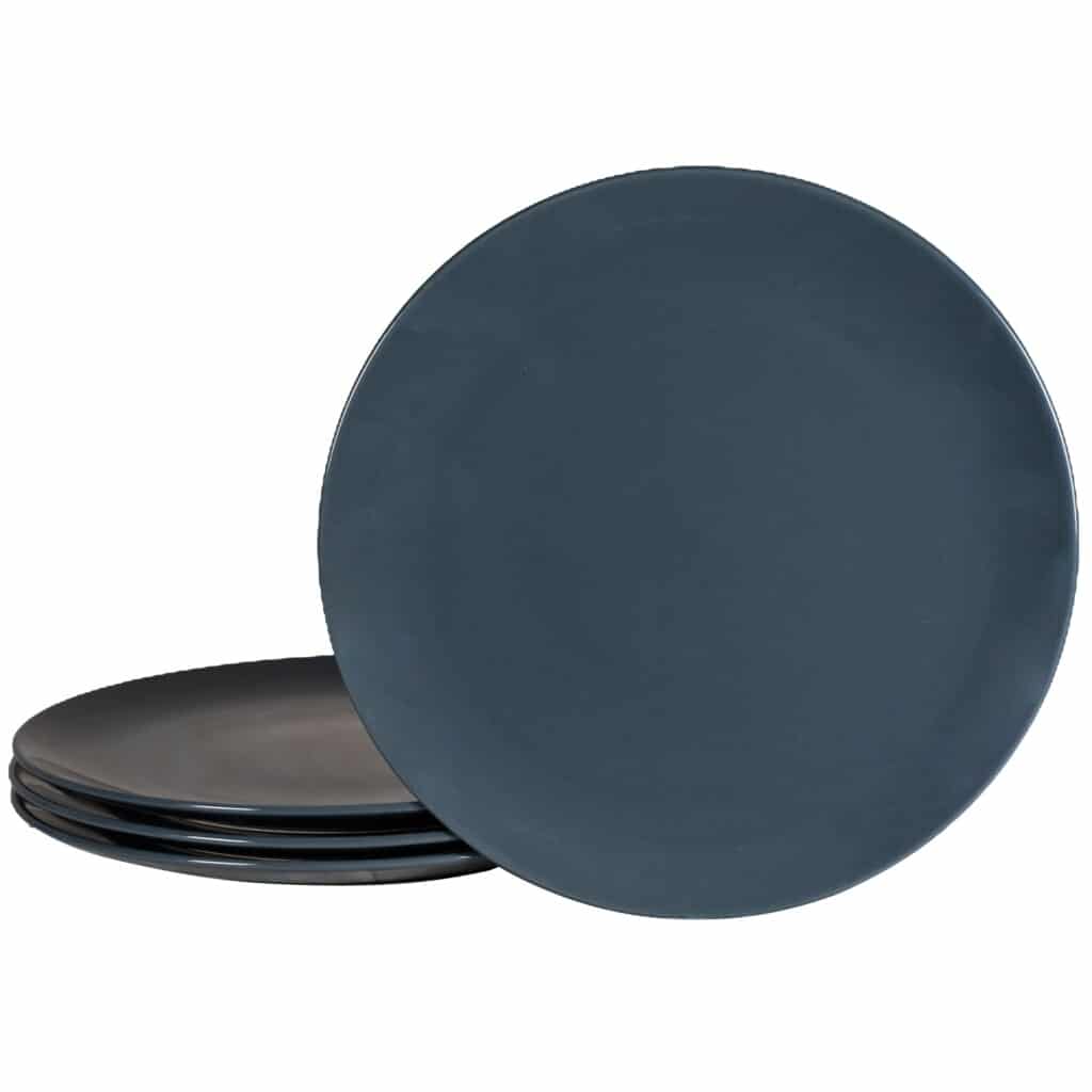 Комплект от 4 чинии Anthracite Grey: Plates That Inspire Style