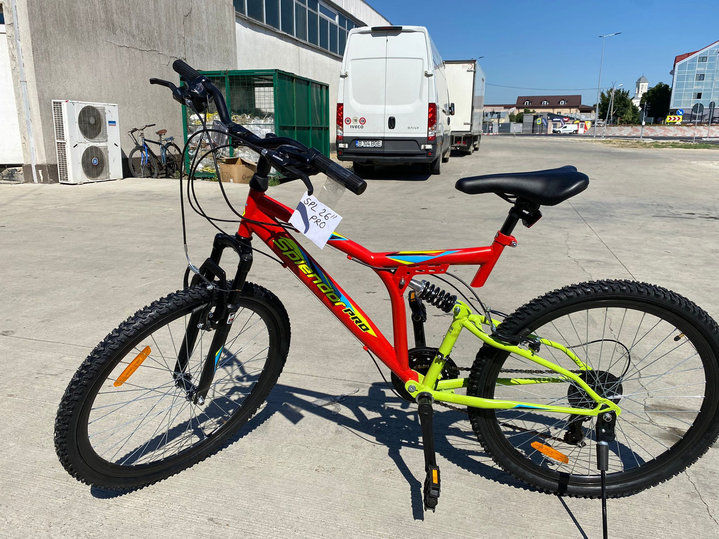 Bicicleta mtb Splendor 26 pulgadas, Splendor SPL26 (rojo+verde)