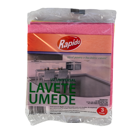 Lavete umede 3 buc / set