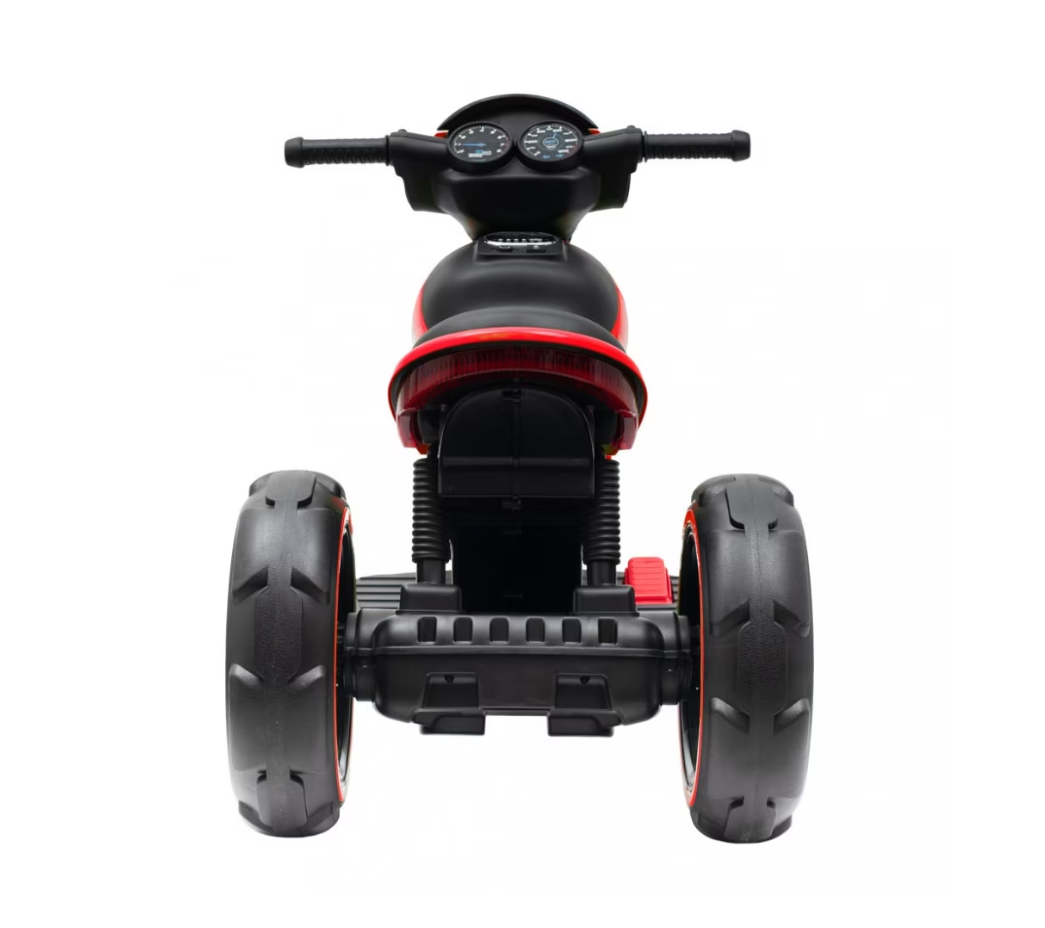 Moto eléctrica para niños, Modelo Police, 12v, +2 años, Premium, color Rojo