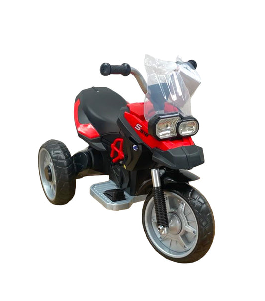 Motocicleta pentru copii Electrica, Motor 6v, dotata cu Sunete si Lumini, Culoare Rosu