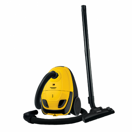 Vacuum cleaner with bag Heinner HVC-MTB700YL, 700W, 2L, Textile bag, Yellow