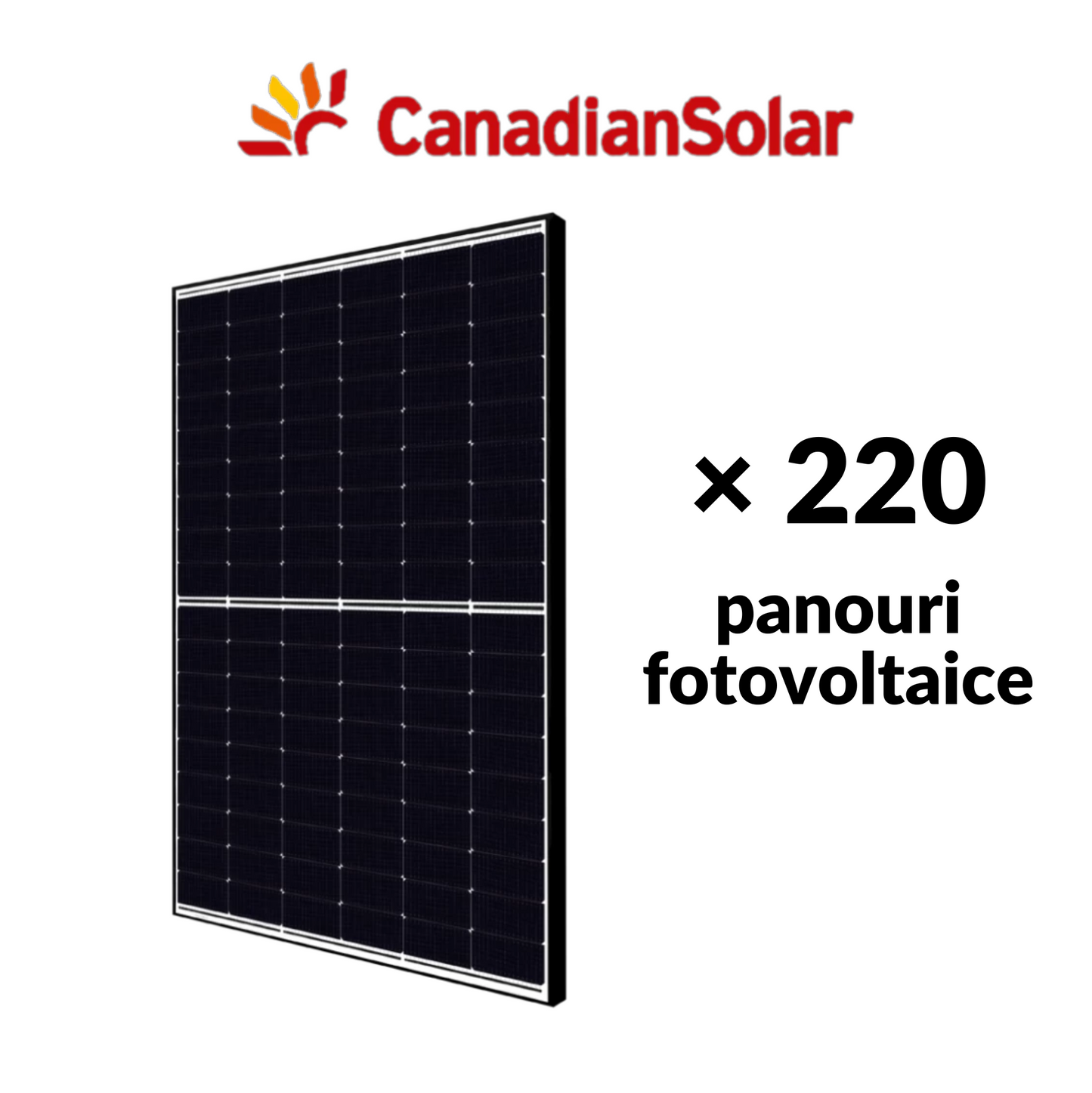 Photovoltaik-Anlagenpaket 100 kW Canadian Solar 455 W 