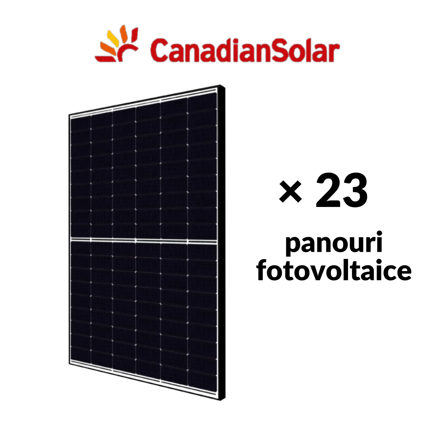 Paquete de sistema fotovoltaico 10 kW Canadian Solar 455 W