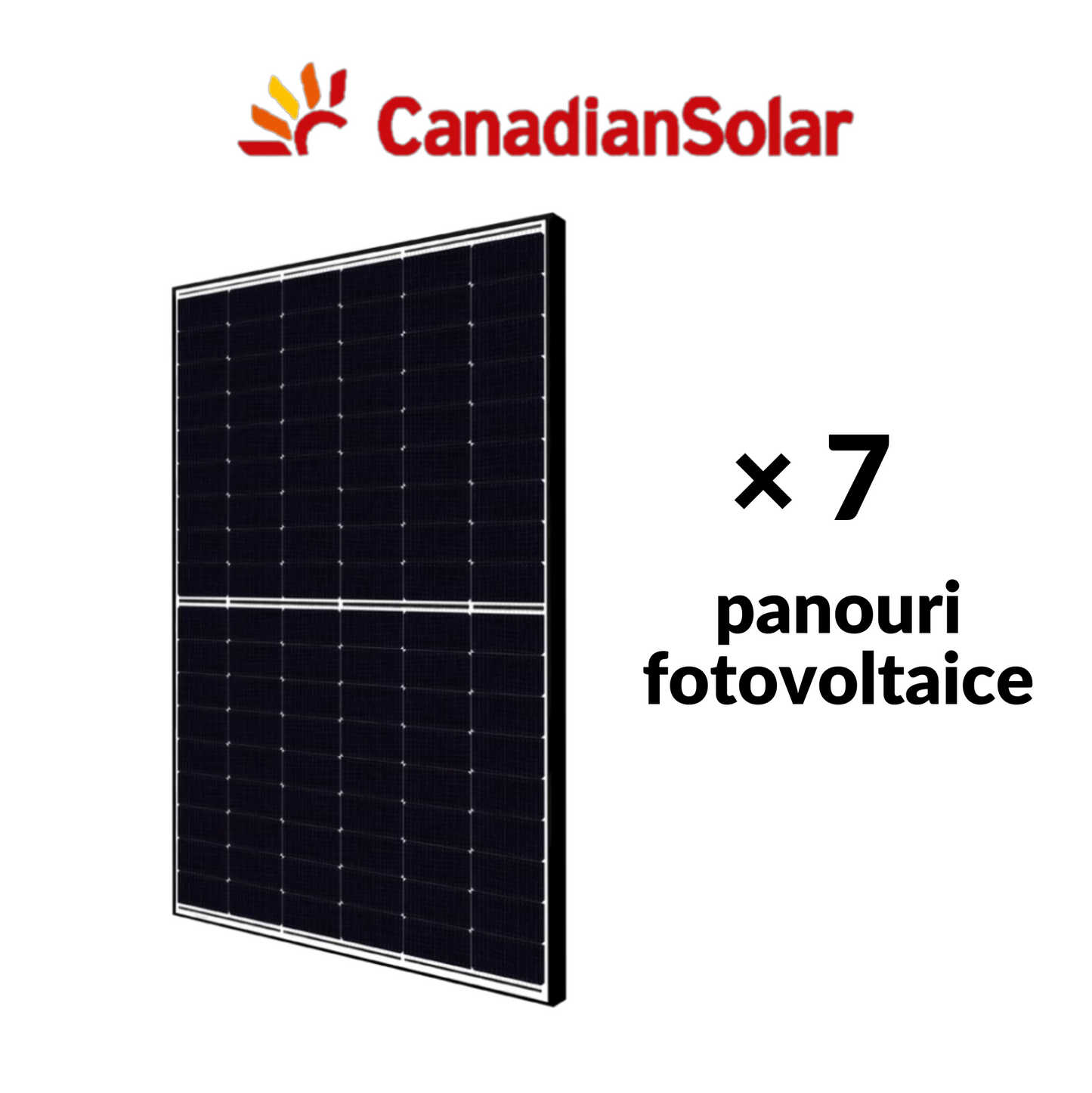 Paquete de sistema fotovoltaico 3 kW monocristalino Canadian Solar 455 W